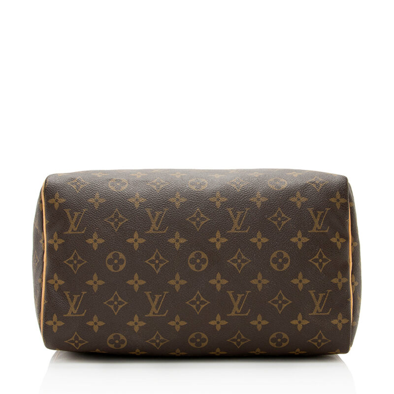 Louis Vuitton Monogram Canvas Speedy 30 Satchel (SHF-20854) AWE - Image 3