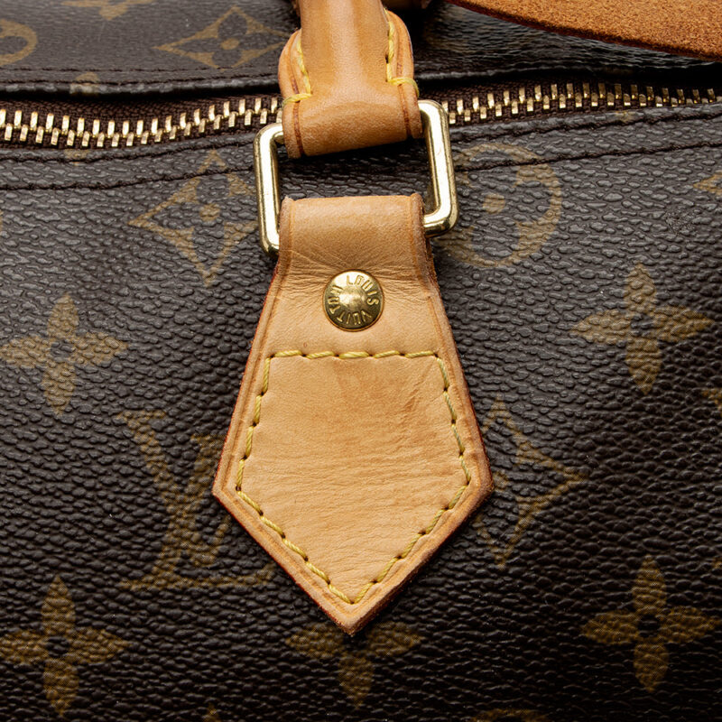 Louis Vuitton Monogram Canvas Speedy 30 Satchel (SHF-20854) AWE - Image 11