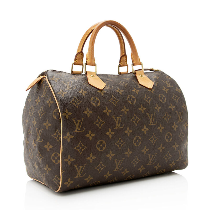 Louis Vuitton Monogram Canvas Speedy 30 Satchel (SHF-20854) AWE