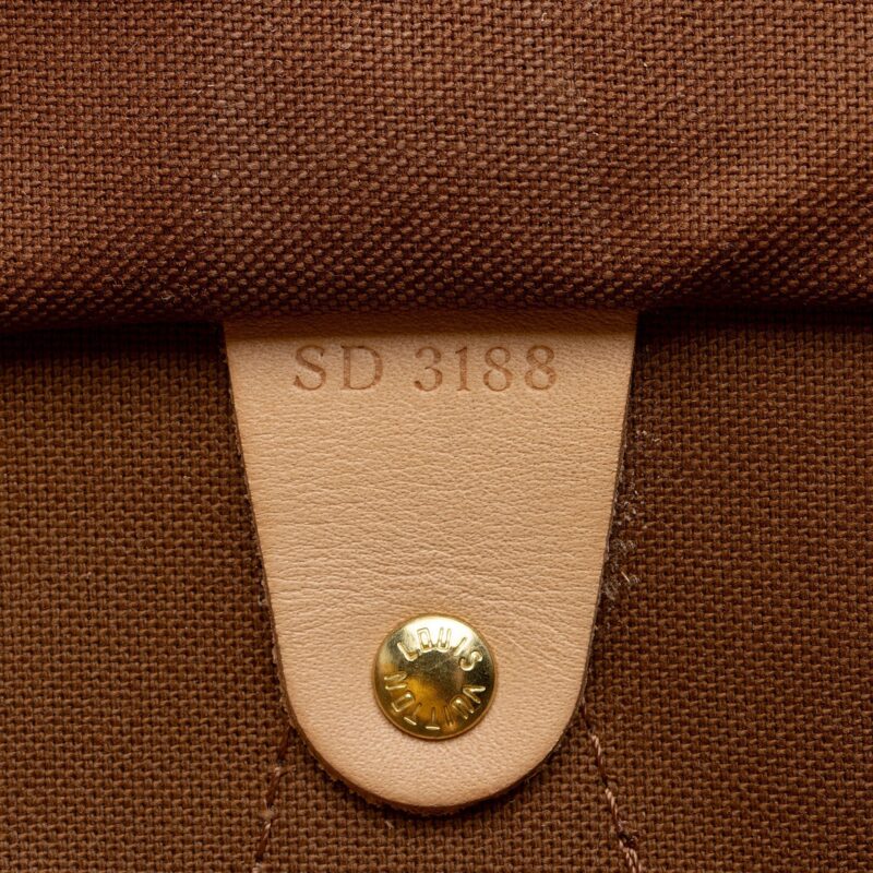 Louis Vuitton Monogram Canvas Speedy Bandouliere 40 Satchel (SHF-sorosO) AWE - Image 5