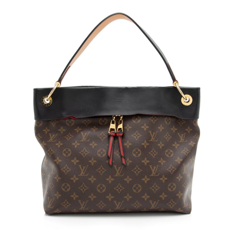 Louis Vuitton Monogram Canvas Tuileries Hobo (SHF-23554) AWE - Image 14