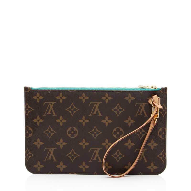 Louis Vuitton Monogram Canvas V Neverfull MM Pochette (SHF-NgSANa) AWE - Image 2