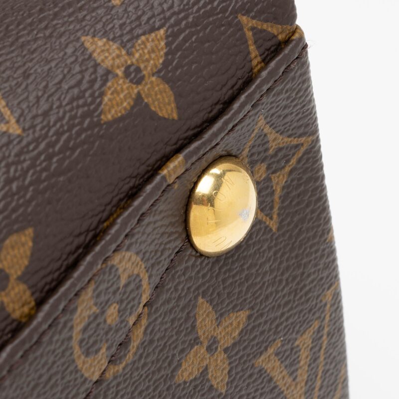 Louis Vuitton Monogram Canvas V Tote MM (SHF-xfJRm0) AWE - Image 11