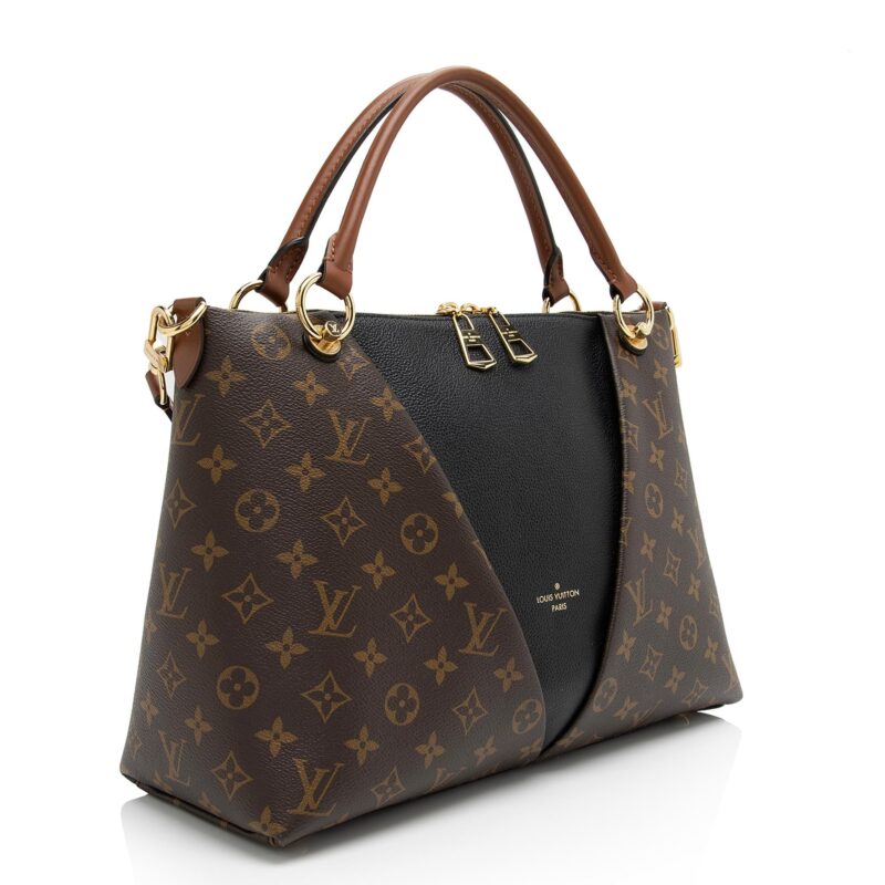Louis Vuitton Monogram Canvas V Tote MM (SHF-xfJRm0) AWE