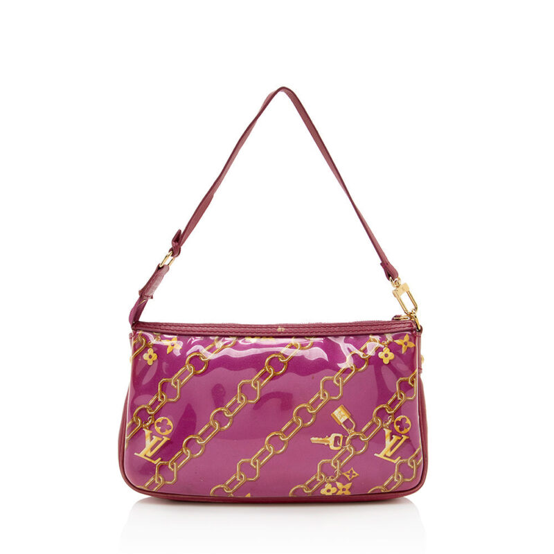 Louis Vuitton Monogram Charms Pochette (SHF-19310) AWE - Image 2