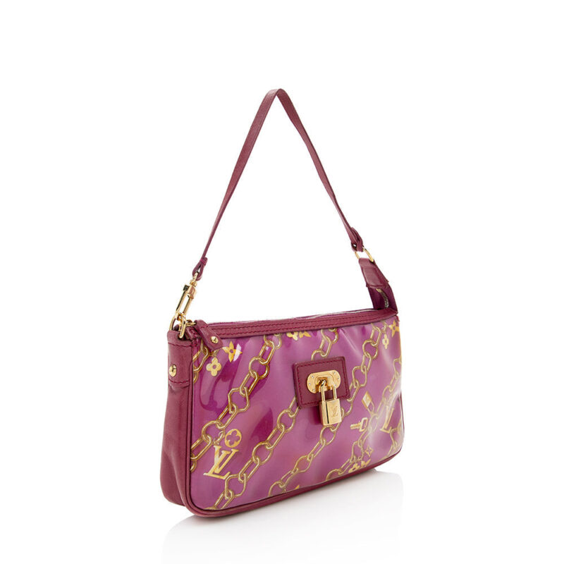 Louis Vuitton Monogram Charms Pochette (SHF-19310) AWE