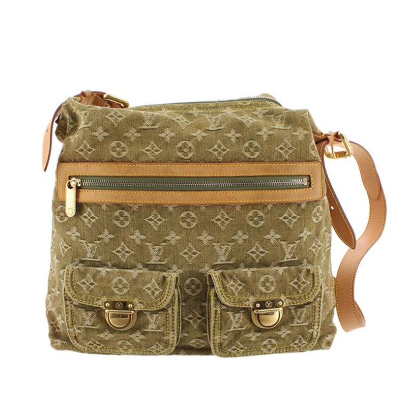 Louis Vuitton Monogram Denim Baggy GM (SHG-tqJhnl) AWE - Image 8