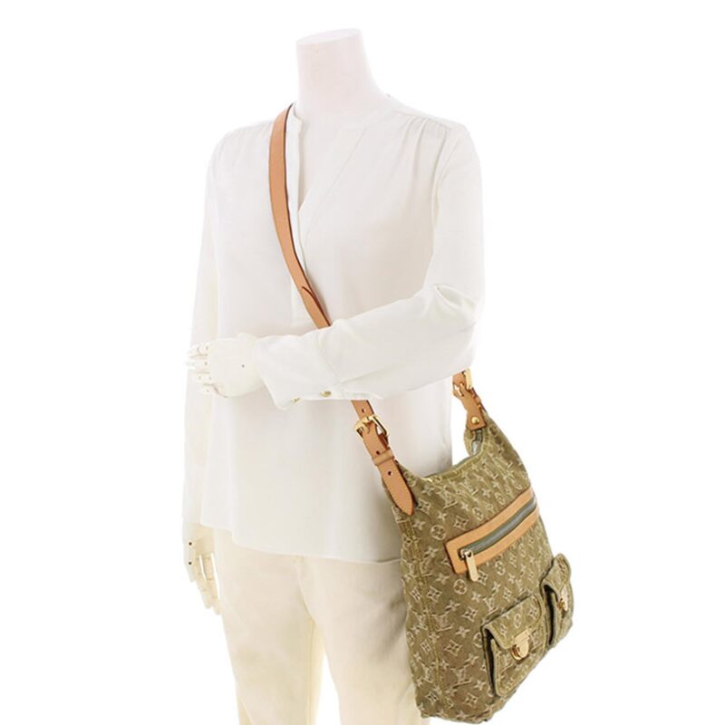 Louis Vuitton Monogram Denim Baggy GM (SHG-tqJhnl) AWE - Image 4