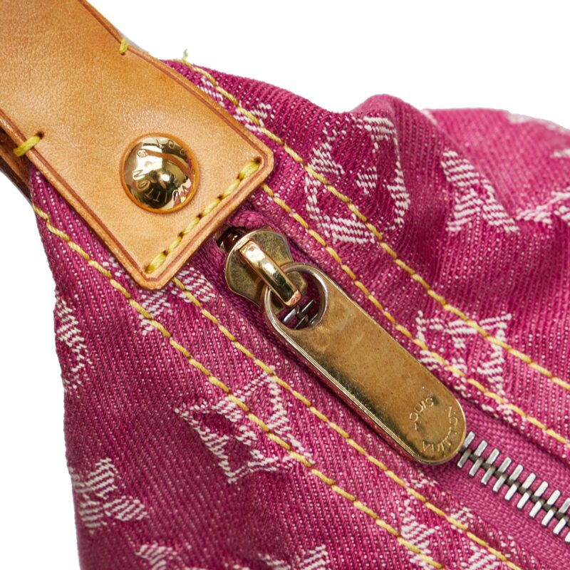 Louis Vuitton Monogram Denim Baggy GM (SHG-ZFpnv9) AWE - Image 9