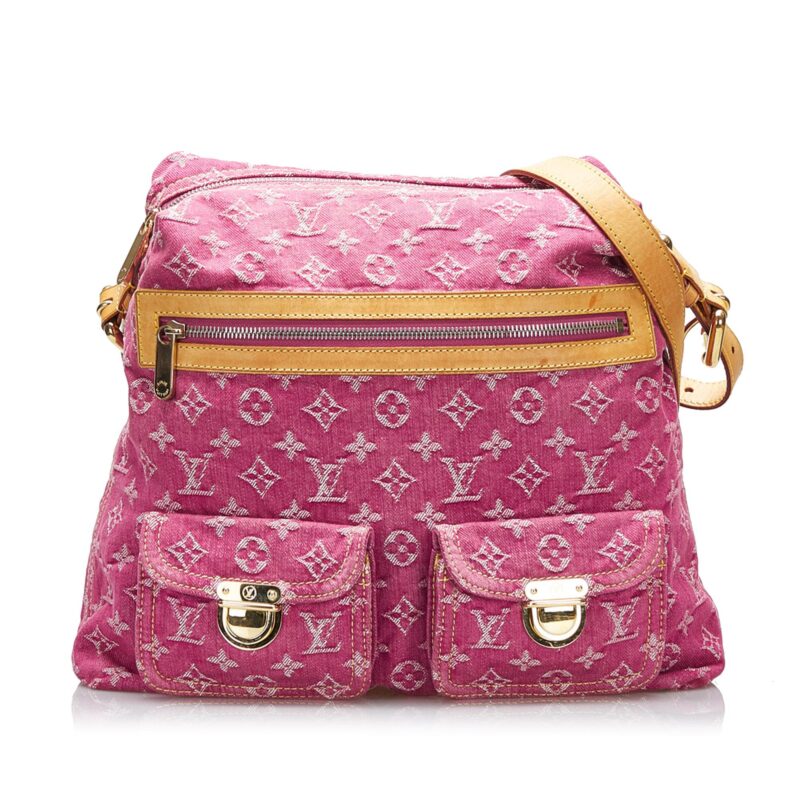 Louis Vuitton Monogram Denim Baggy GM (SHG-ZFpnv9) AWE - Image 16