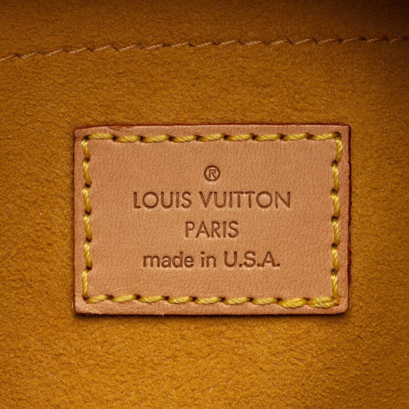 Louis Vuitton Monogram Denim Baggy PM Shoulder Bag (SHF-ryLUhk) AWE - Image 7