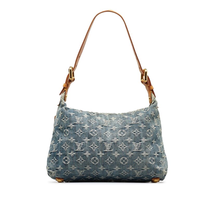 Louis Vuitton Monogram Denim Baggy PM (SHG-nVFqlb) AWE - Image 2