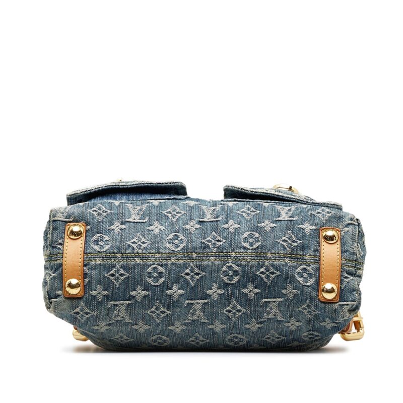 Louis Vuitton Monogram Denim Baggy PM (SHG-nVFqlb) AWE - Image 3