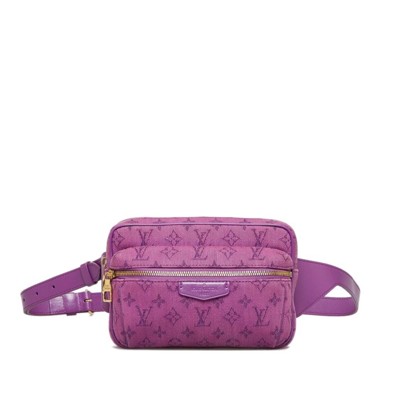 Louis Vuitton Monogram Denim Outdoor Bumbag (SHG-QCbiWL) AWE - Image 11