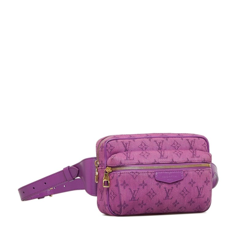Louis Vuitton Monogram Denim Outdoor Bumbag (SHG-QCbiWL) AWE