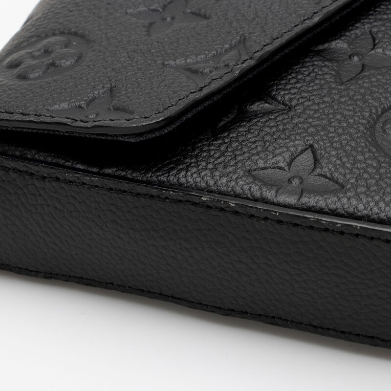 Louis Vuitton Monogram Empreinte Felicie Pochette (SHF-fOsLlf) AWE - Image 11