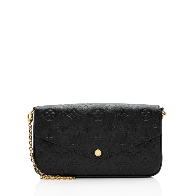 Louis Vuitton Monogram Empreinte Felicie Pochette (SHF-fOsLlf) AWE - Image 13