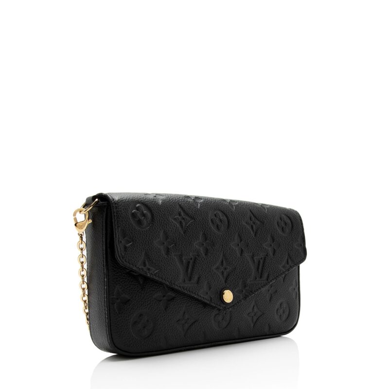 Louis Vuitton Monogram Empreinte Felicie Pochette (SHF-fOsLlf) AWE