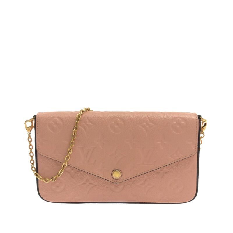 Louis Vuitton Monogram Empreinte Pochette Felicie (SHG-BmVbdF) AWE - Image 9