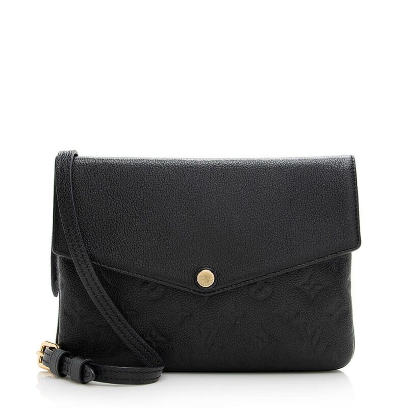 Louis Vuitton Monogram Empreinte Twinset Shoulder Bag (SHF-21462) AWE - Image 15