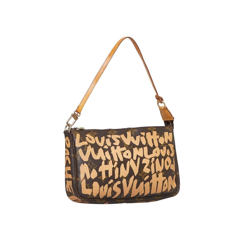 Louis Vuitton Monogram Graffiti Pochette Accessoires (SHG-uPkKxv) AWE