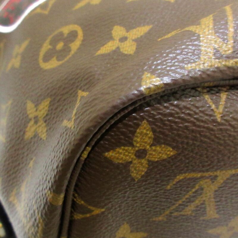 Louis Vuitton Monogram Kabuki Neverfull MM (SHG-34813) AWE - Image 9