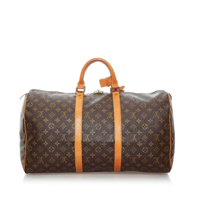 Louis Vuitton Monogram Keepall 50 (SHG-31470) AWE - Image 2