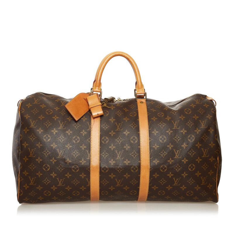 Louis Vuitton Monogram Keepall 55 (SHG-34883) AWE - Image 13