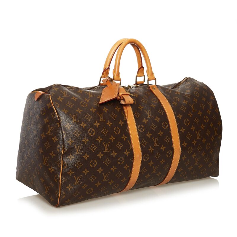 Louis Vuitton Monogram Keepall 55 (SHG-34883) AWE