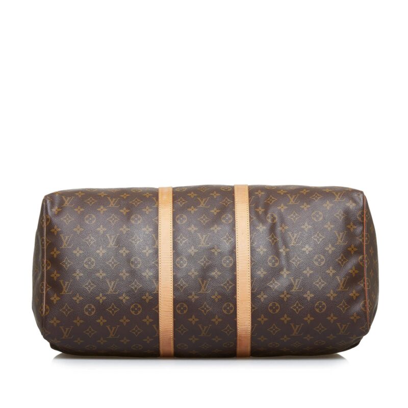 Louis Vuitton Monogram Keepall 55 (SHG-dHesyU) AWE - Image 3
