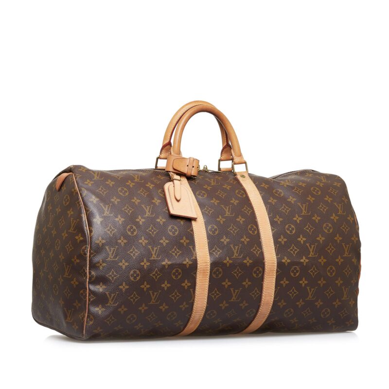 Louis Vuitton Monogram Keepall 55 (SHG-dHesyU) AWE