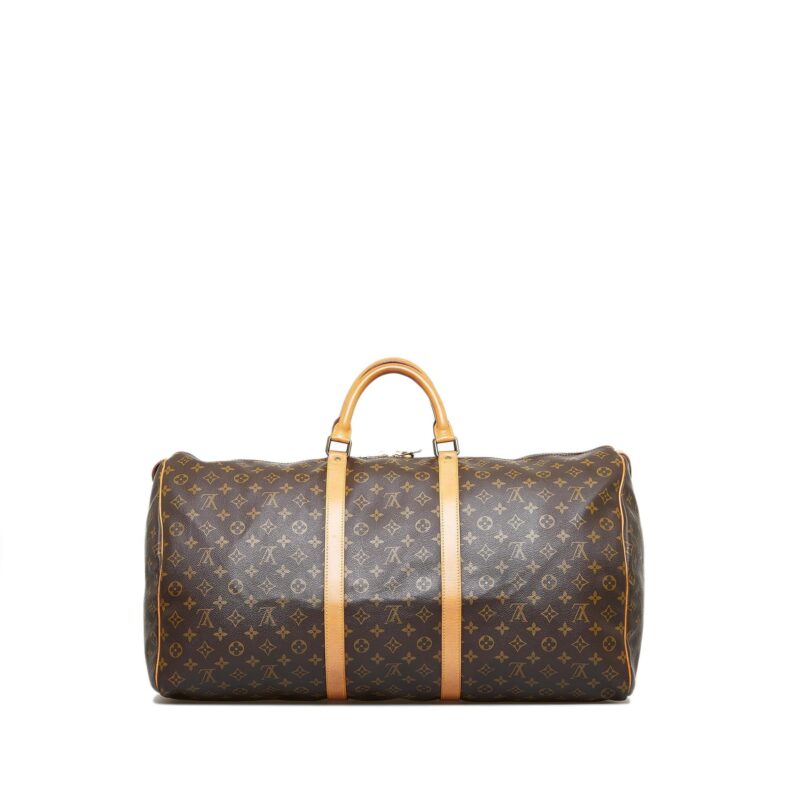 Louis Vuitton Monogram Keepall 60 (SHG-XS3S1z) AWE - Image 2