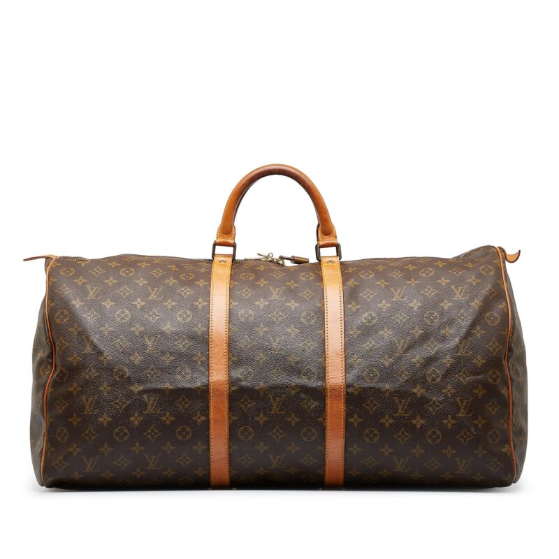 Louis Vuitton Monogram Keepall 60 (SHG-FoofFX) AWE - Image 11