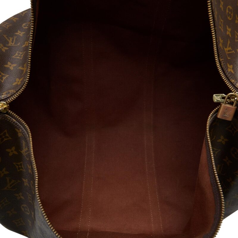Louis Vuitton Monogram Keepall 60 (SHG-FoofFX) AWE - Image 5