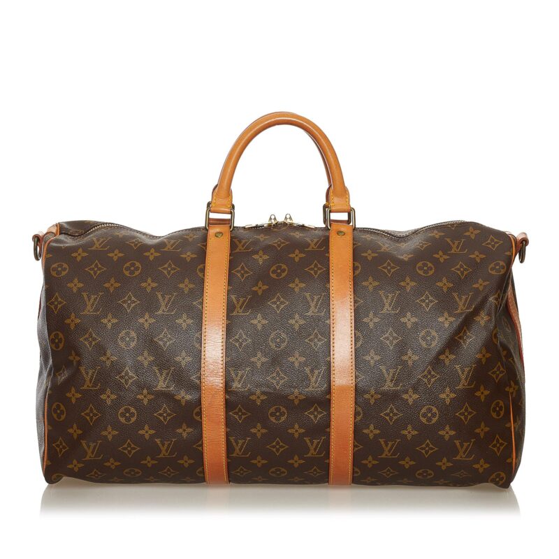 Louis Vuitton Monogram Keepall Bandouliere 50 (SHG-34411) AWE - Image 11