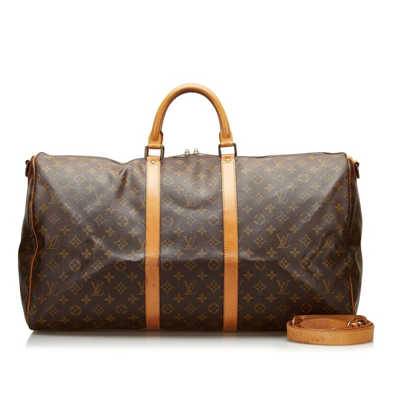 Louis Vuitton Monogram Keepall Bandouliere 55 (SHG-35915) AWE - Image 4