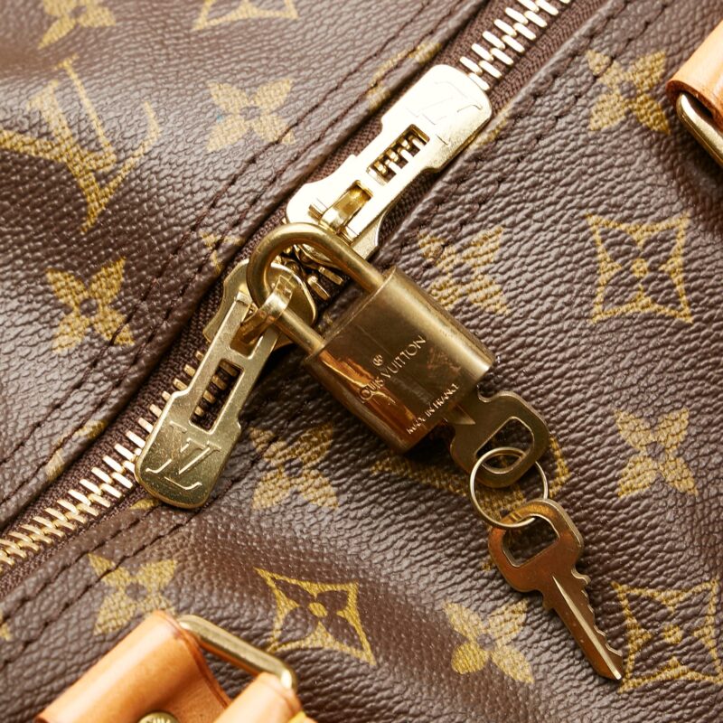 Louis Vuitton Monogram Keepall Bandouliere 60 (SHG-36241) AWE - Image 9
