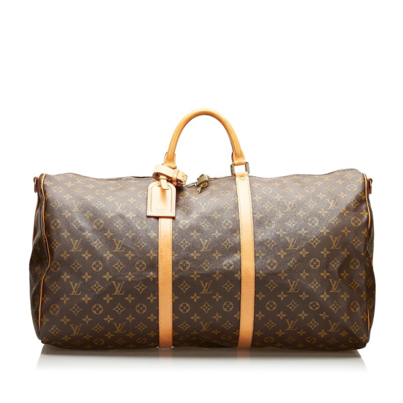 Louis Vuitton Monogram Keepall Bandouliere 60 (SHG-36241) AWE - Image 11