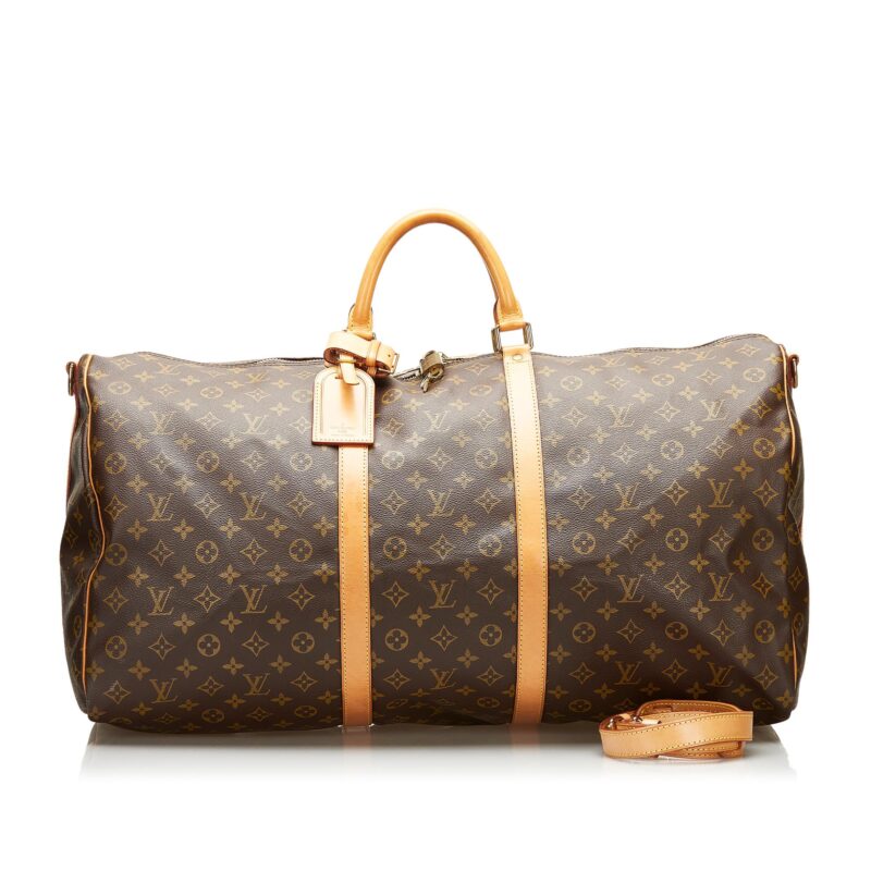 Louis Vuitton Monogram Keepall Bandouliere 60 (SHG-36241) AWE - Image 4
