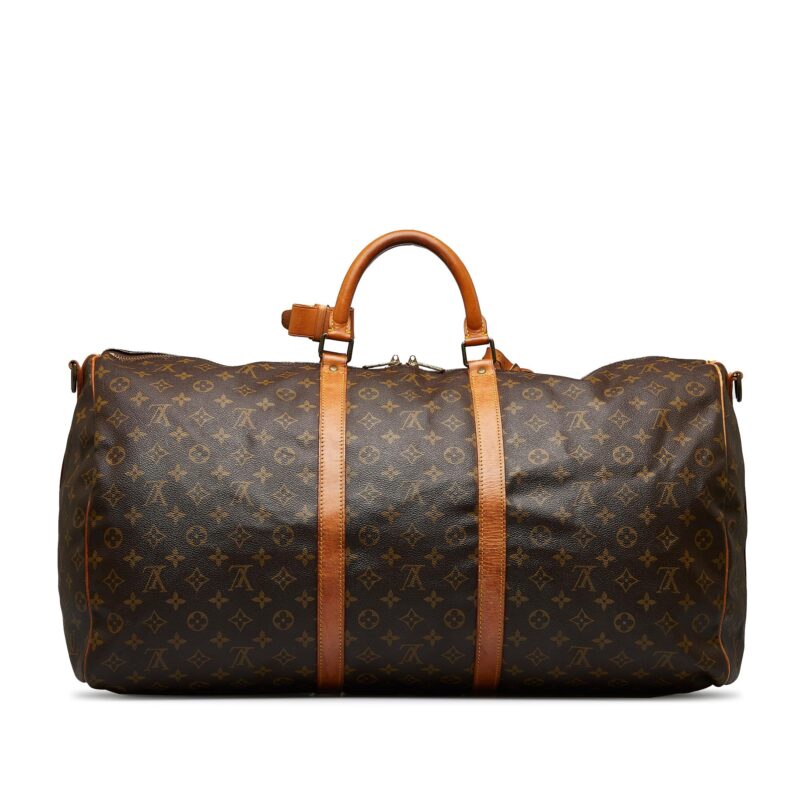 Louis Vuitton Monogram Keepall Bandouliere 60 (SHG-5VA39a) AWE - Image 2