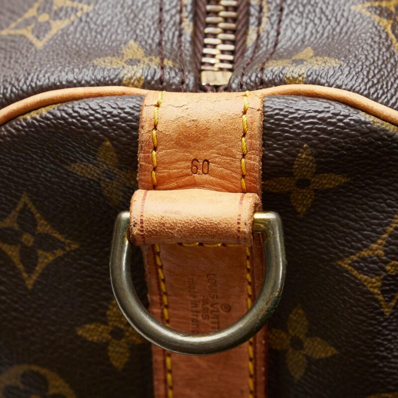 Louis Vuitton Monogram Keepall Bandouliere 60 (SHG-5VA39a) AWE - Image 8