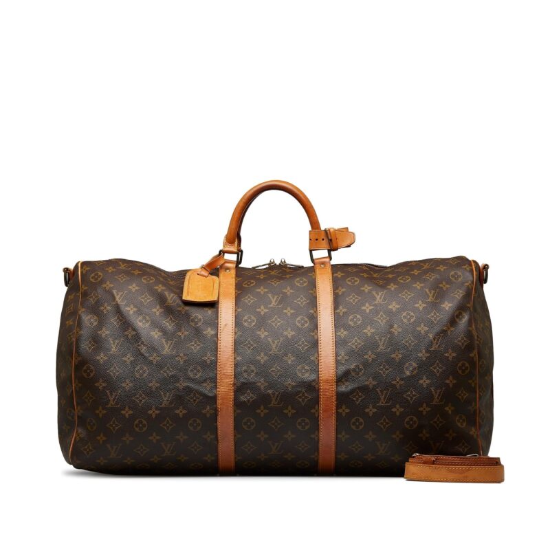 Louis Vuitton Monogram Keepall Bandouliere 60 (SHG-5VA39a) AWE - Image 4