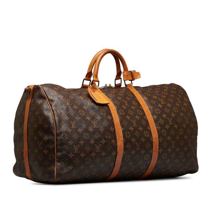 Louis Vuitton Monogram Keepall Bandouliere 60 (SHG-5VA39a) AWE