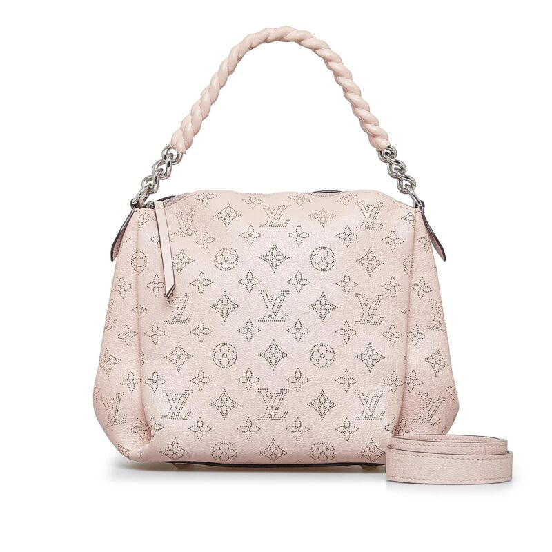 Louis Vuitton Monogram Mahina Babylone Chain BB (SHG-kgcBQV) AWE - Image 4