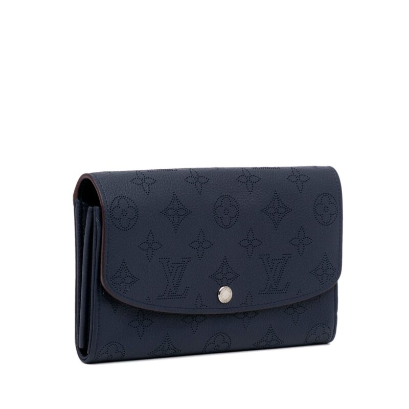 Louis Vuitton Monogram Mahina Portefeuille Iris (SHG-dY2PNb) AWE