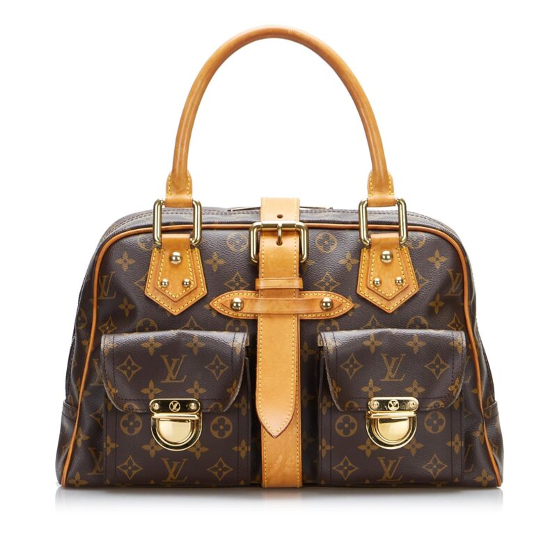 Louis Vuitton Monogram Manhattan GM (SHG-uqyAGm) AWE - Image 12