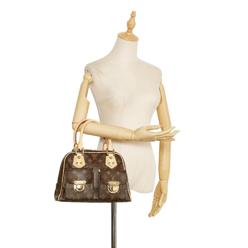 Louis Vuitton Monogram Manhattan PM (SHG-GzTtBm) AWE - Image 4