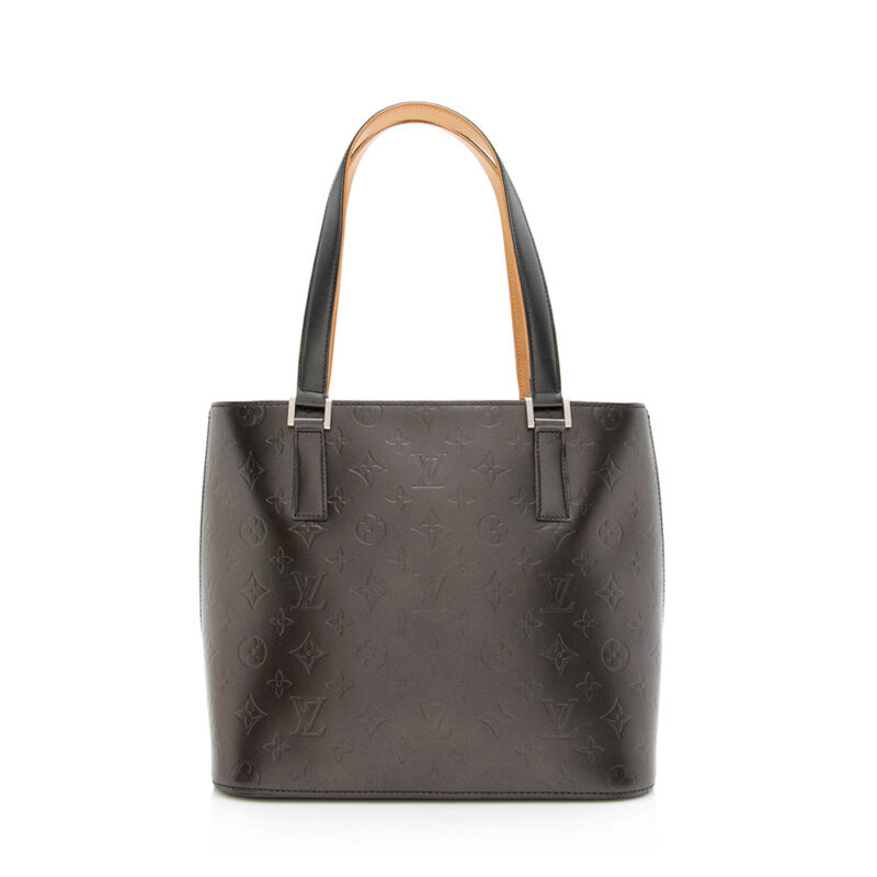 Louis Vuitton Monogram Mat Stockton Tote (SHF-17777) AWE - Image 15