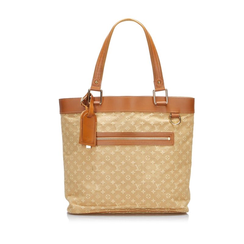 Louis Vuitton Monogram Mini Lin Lucille GM (SHG-TPILeo) AWE - Image 9