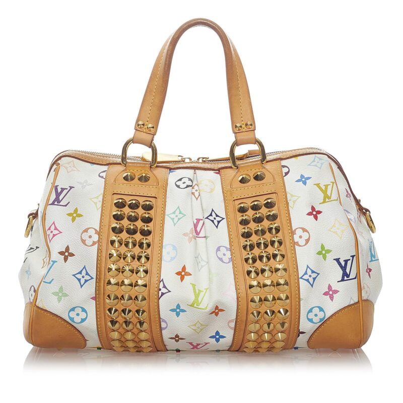 Louis Vuitton Monogram Multicolore Courtney MM (SHG-33216) AWE - Image 8